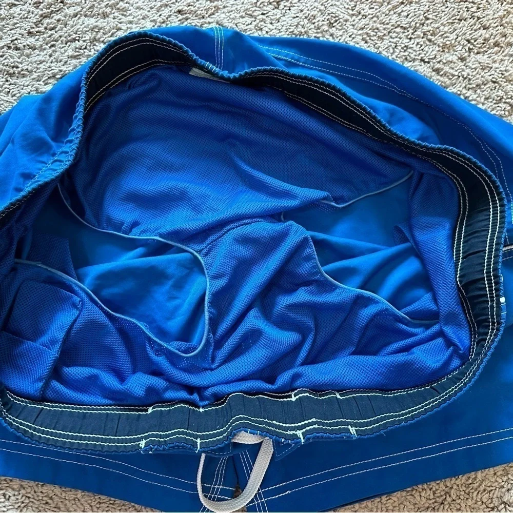 Speedo Mens 9'' Marina Volley Swim Lined Shorts XX-Large Classic Blue